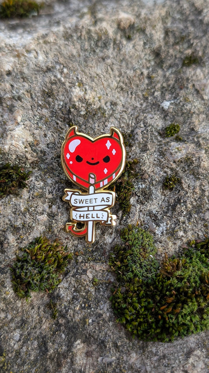 Pin "Sweet as Hell"