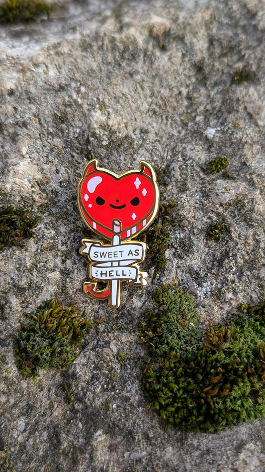 Pin "Sweet as Hell"