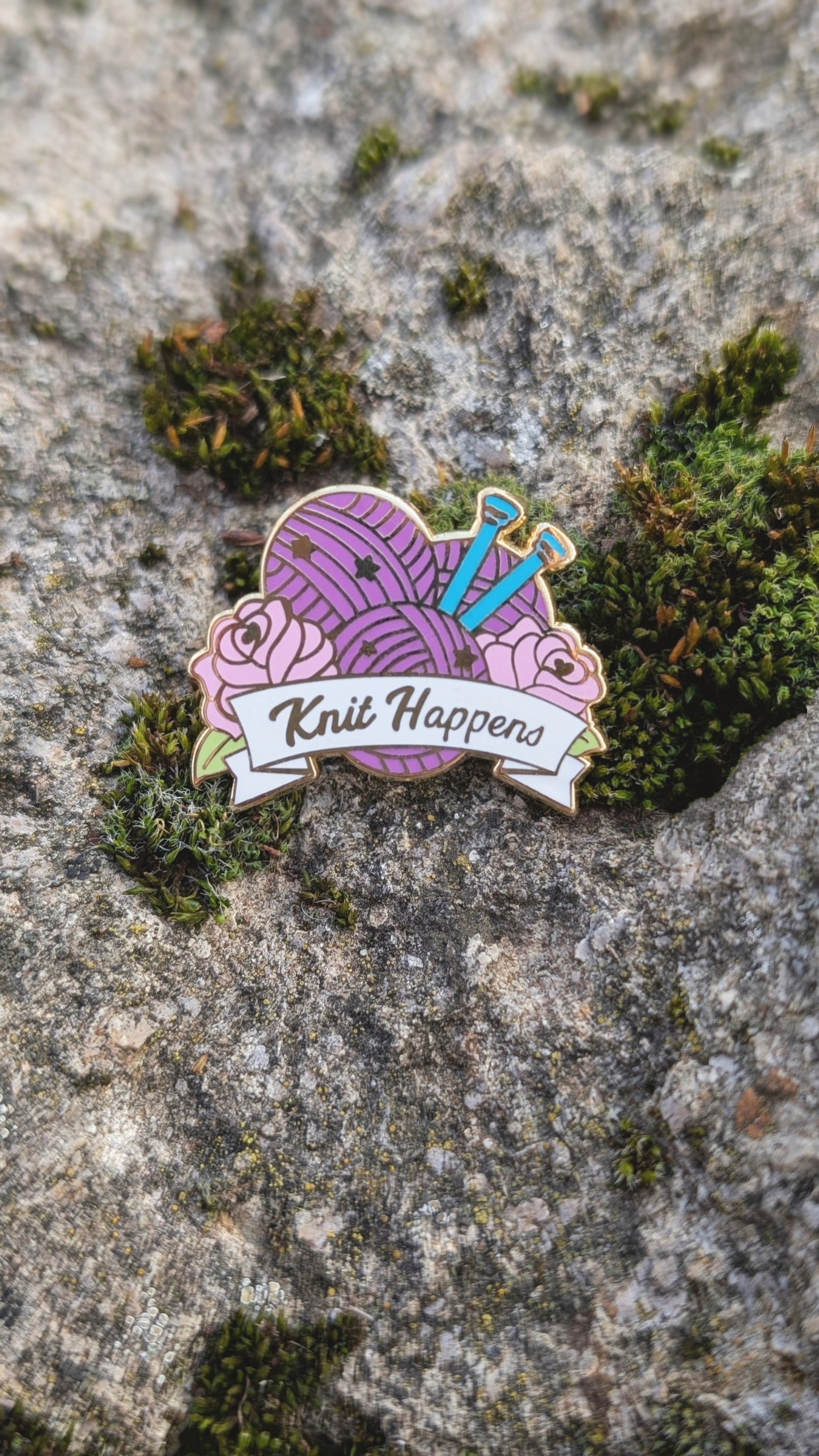 Pin "Knit happens"