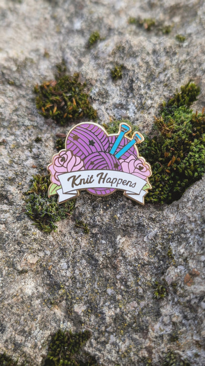 Pin "Knit happens"