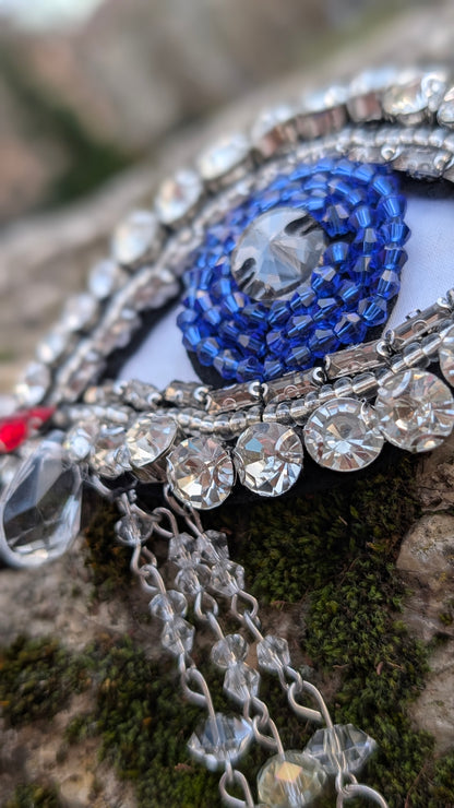 Brosche "Tränenmeer"