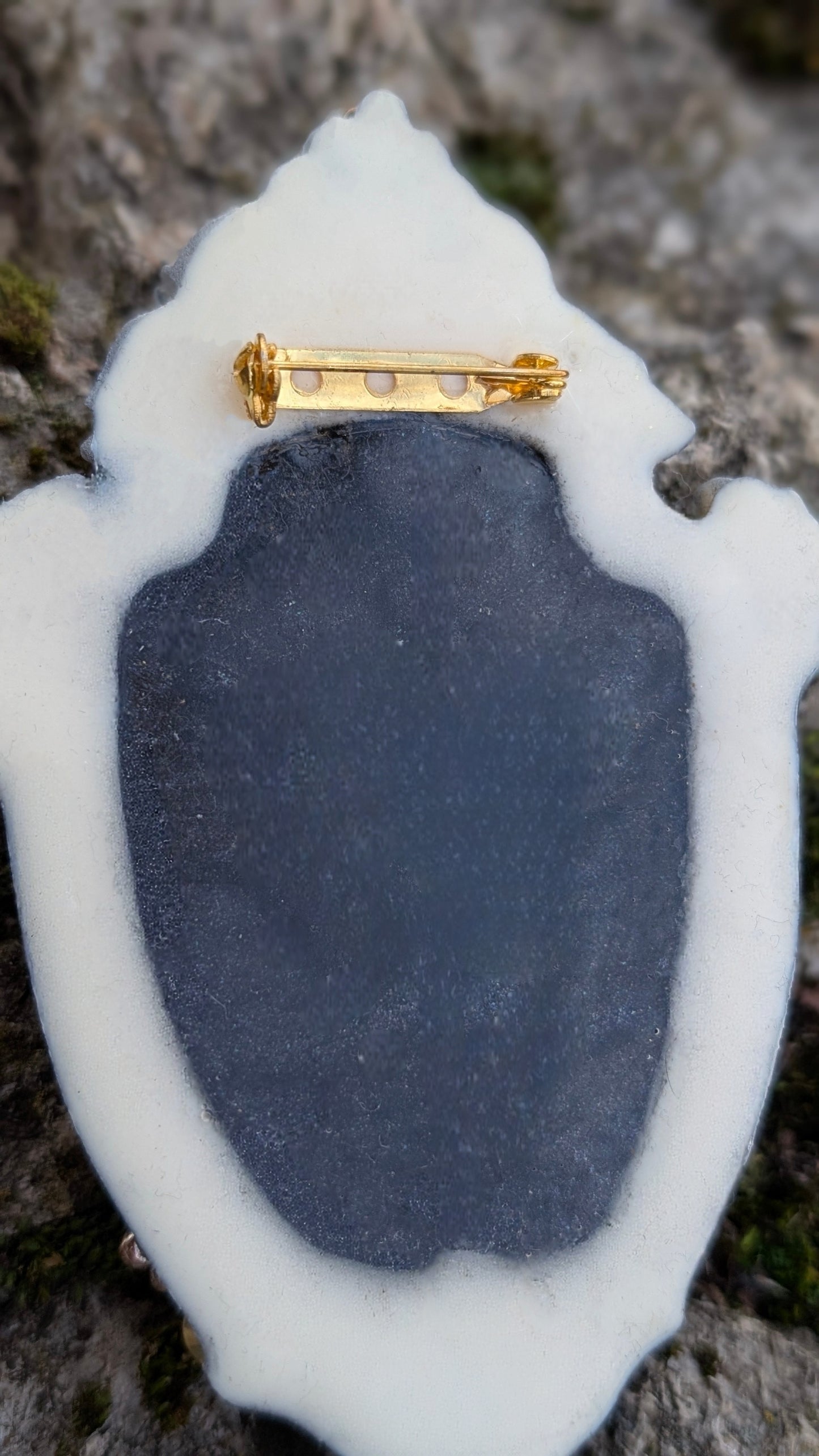 Brosche "Engelspaar"