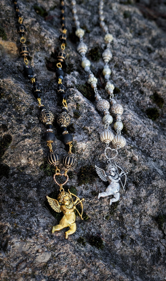 Kette "Armors Pfeil" • Schwarz • Weiß