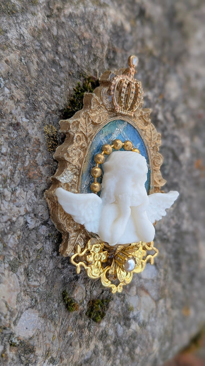 Brosche "kleiner Engel"