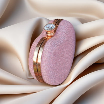 Funkelnde Herz-Tasche • Rosa • hellblau • schwarz