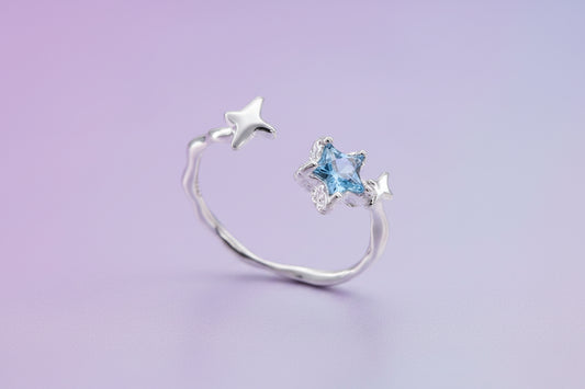 Ring "Wishing Star" • Adjustable size